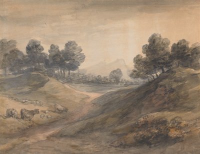 Paesaggio e bestiame da Thomas Gainsborough